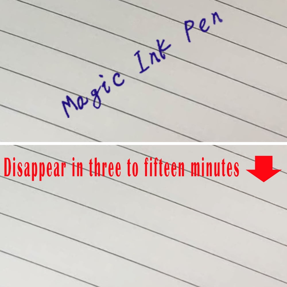 Meitianfacai Pens Ball Pen Ink Invisible Disappear Slowly In Minutes Gift 7ml