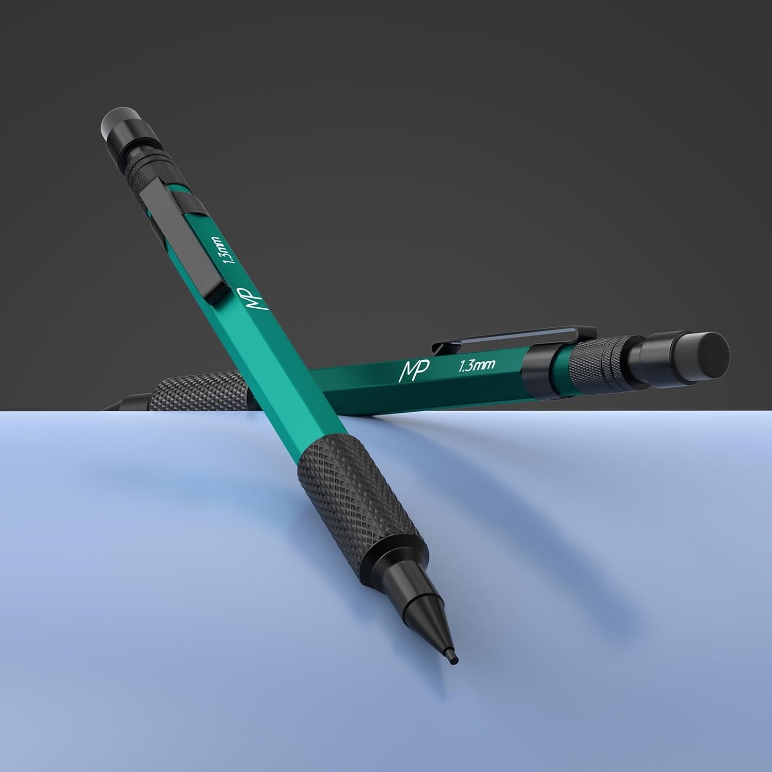 Mr. Pen- Metal Mechanical Pencils Set with Lead and Eraser Refills