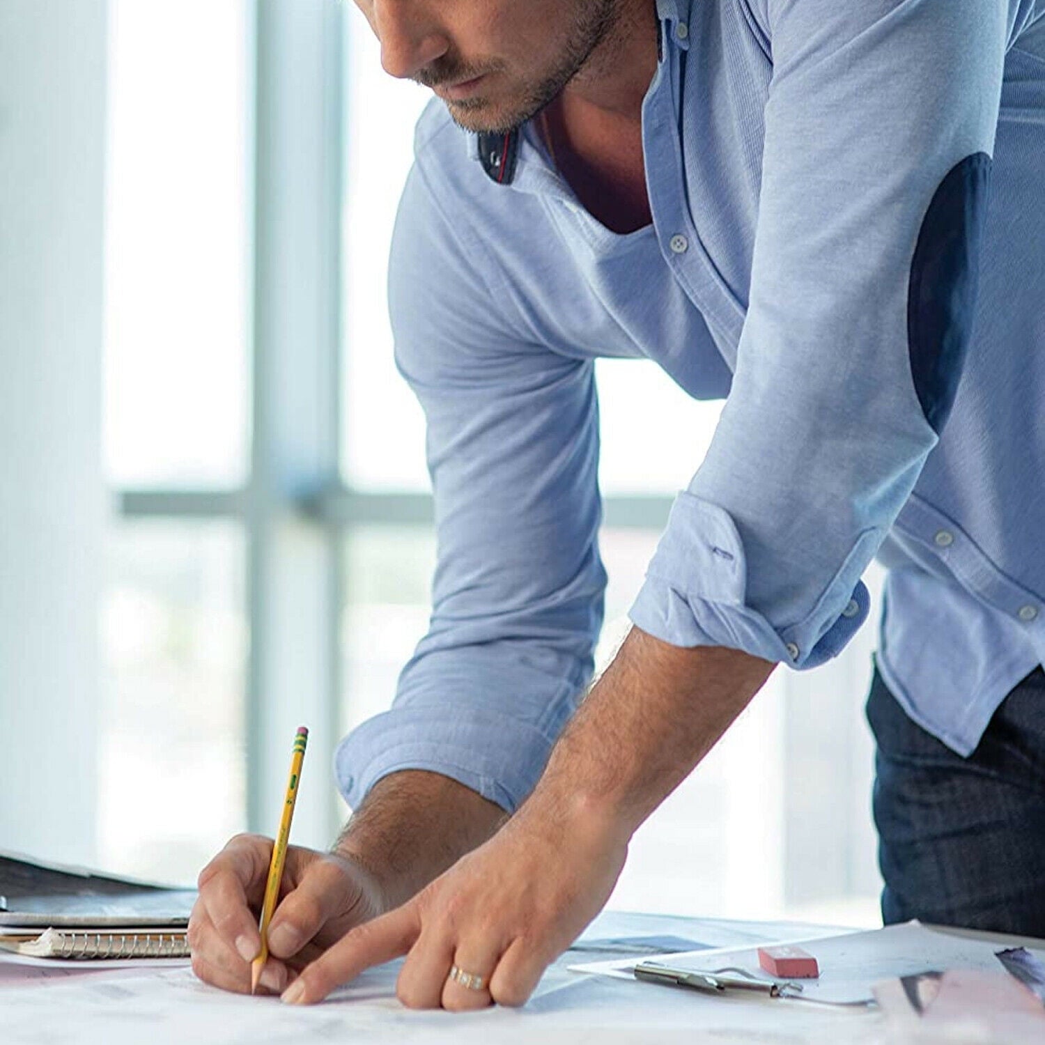 Ticonderoga Pencils #2 Soft Sharpened 10 Ct. Free Sharpener 1 Pack