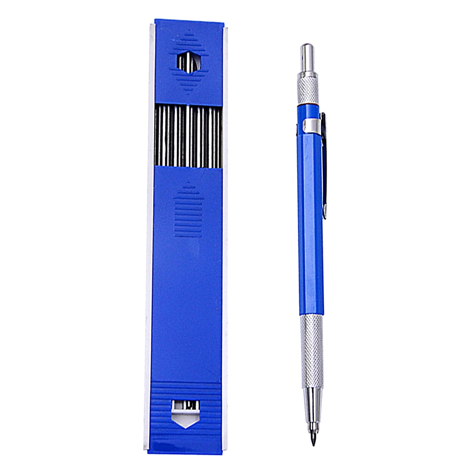 Naturegr 1 Set Solderer Pencil Ergonomic Automatic Metal Smooth Drawing Carpenter Pencil for Engineer