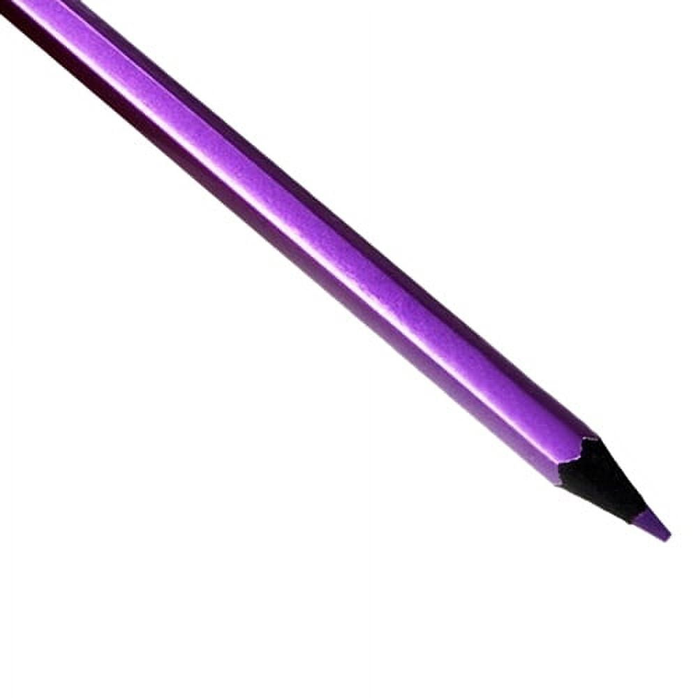 Opolski Metallic Non-Toxic Colored Drawing Pencils (12 Color)