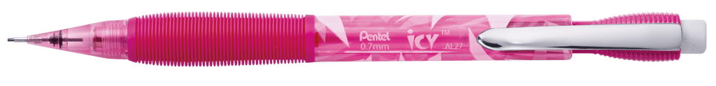 Pentel ICY (0.7mm) Mechanical Pencil, Assorted Barrels, 12-Pk