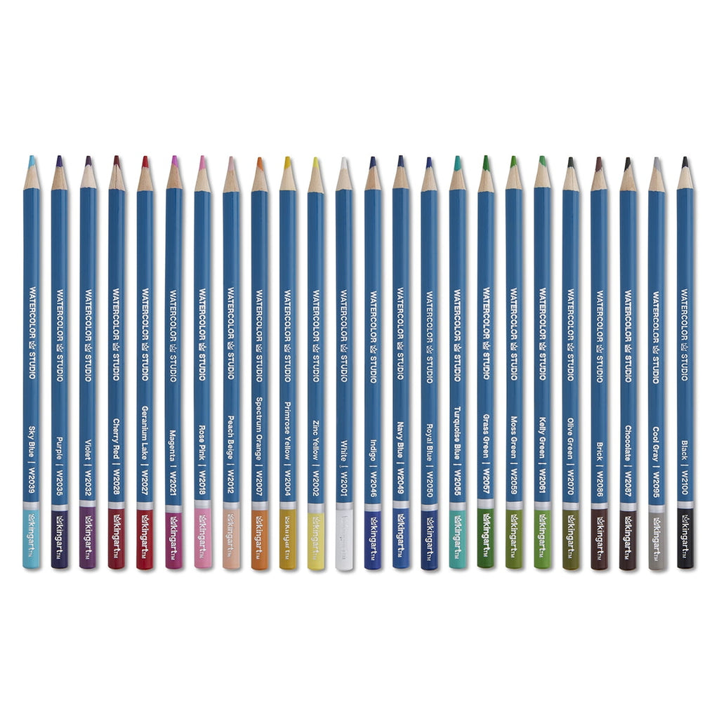 Kingart Watercolor Pencils (24 Count)