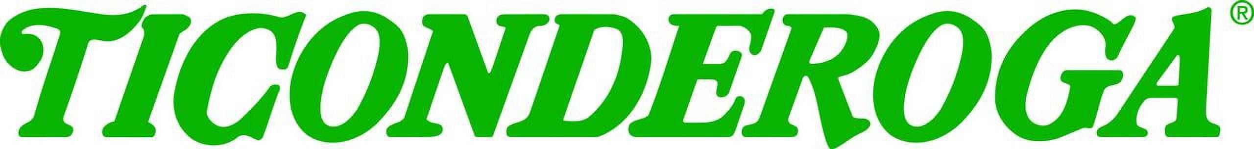 Dixon Ticonderoga Woodcase Beginner Pencil, Number 2 Yellow, 12 Count