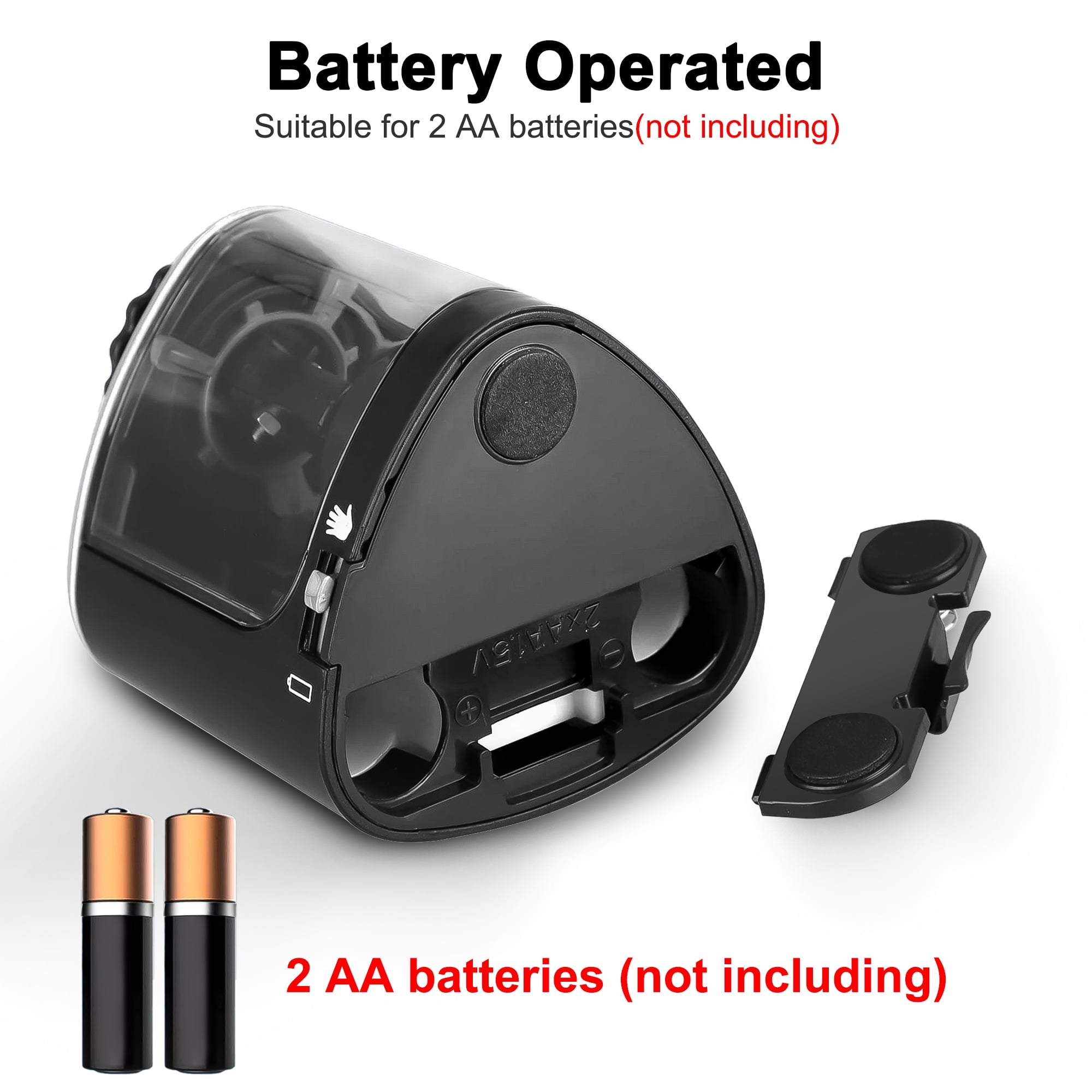 EEEkit Handheld Automatic Battery Operated Electric Pencil Sharpeners, Black