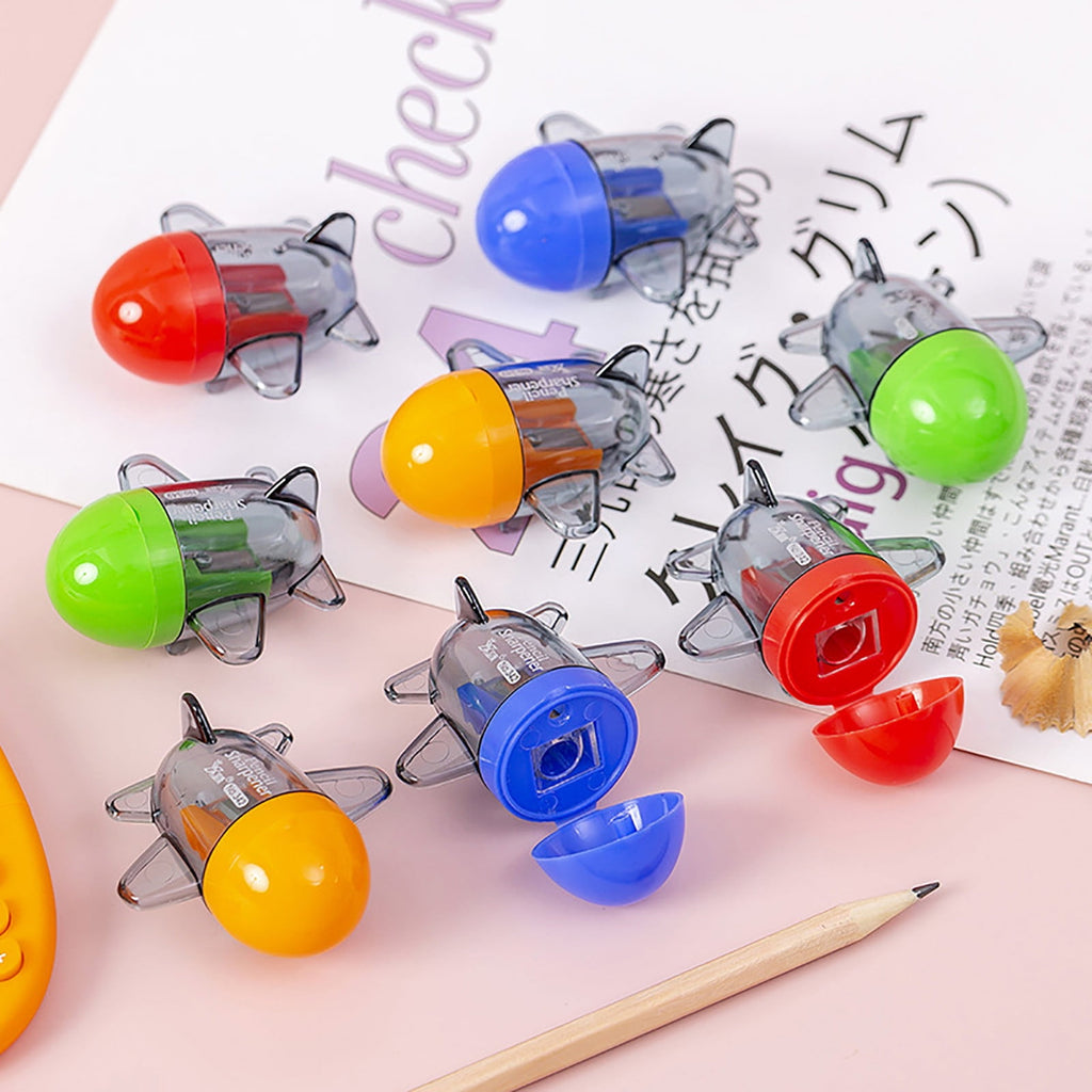 TOPRenddon Pencil Sharpeners, Creative Cute Toys, Portable Pencil Sharpener for Travel Office and Art Room