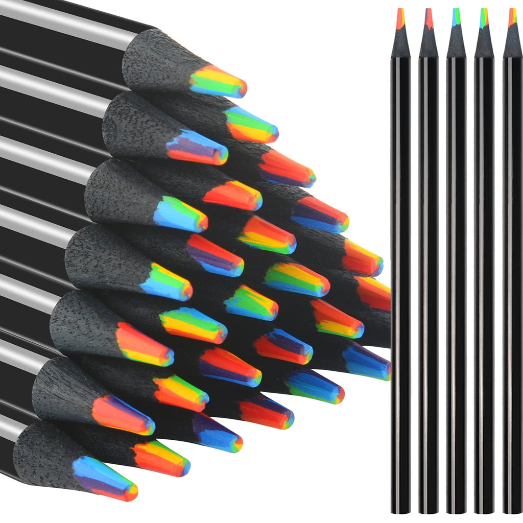 Nsxsu Rainbow Colored Pencils (12 Count)