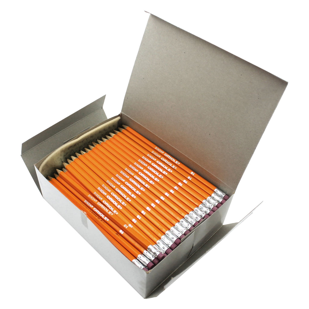 Oriole No. 2 Pencils, Pre-Sharpened, Box of 144