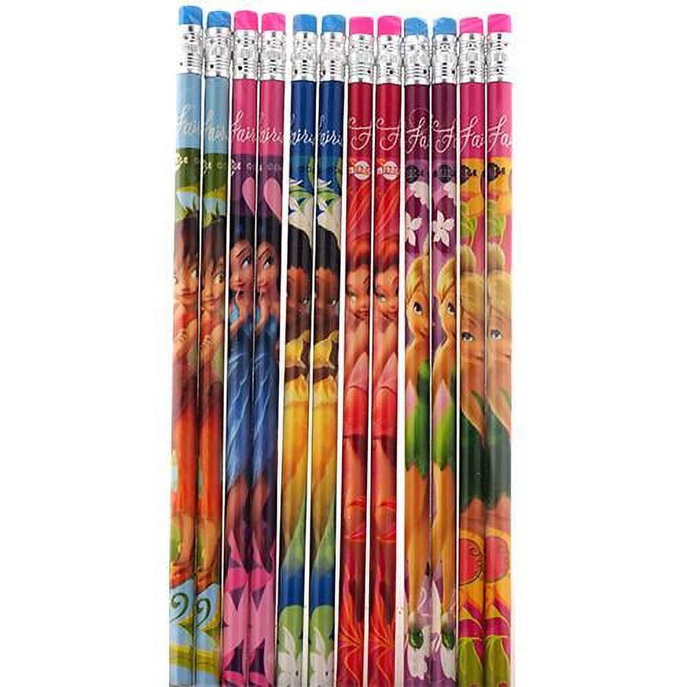 Tinkerbell Fairy Tales Character 12 Wood Pencils Pack
