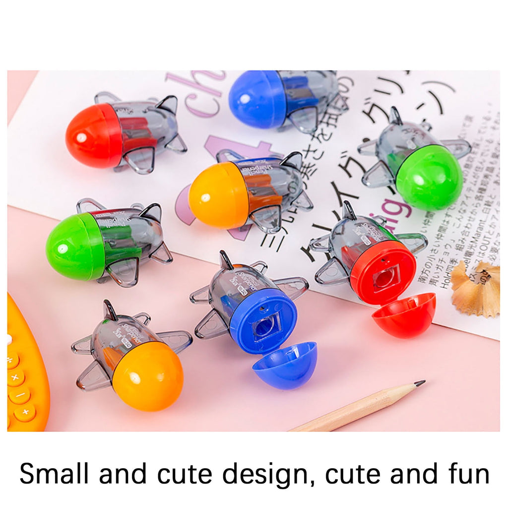 TOPRenddon Pencil Sharpeners, Creative Cute Toys, Portable Pencil Sharpener for Travel Office and Art Room