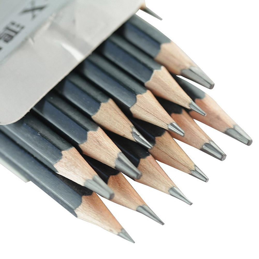 14pcs/set Wood Black Sketch Pencil Pencil Art Graphite Shading For Drawing Supplies Lead Sketch Black Art Pencils