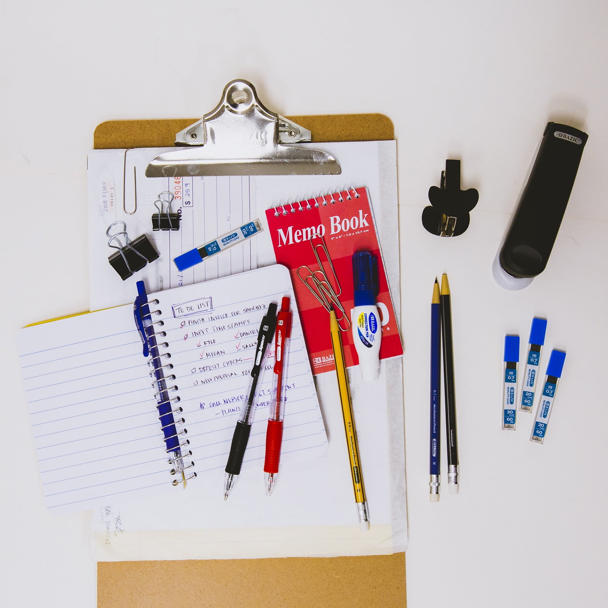 BAZIC Mechanical Pencil Lead Refills HB 0.7mm (160 Count/Pack), Pencil Lead Refill, 1-Pack