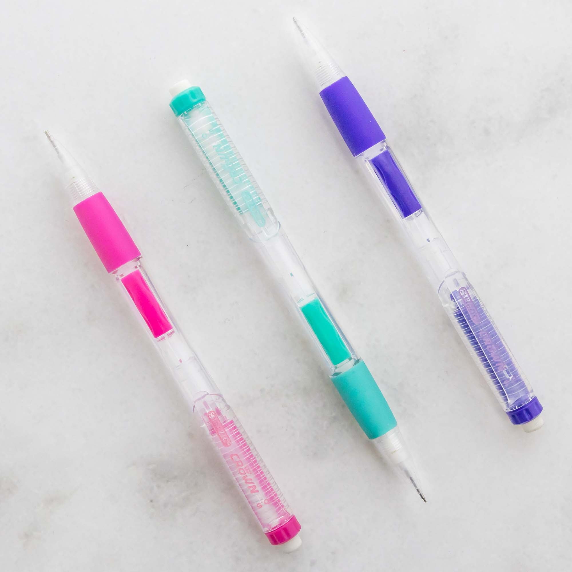 BAZIC Crown Dazzle 0.5 mm Mechanical Pencil (3/Pack) [720]