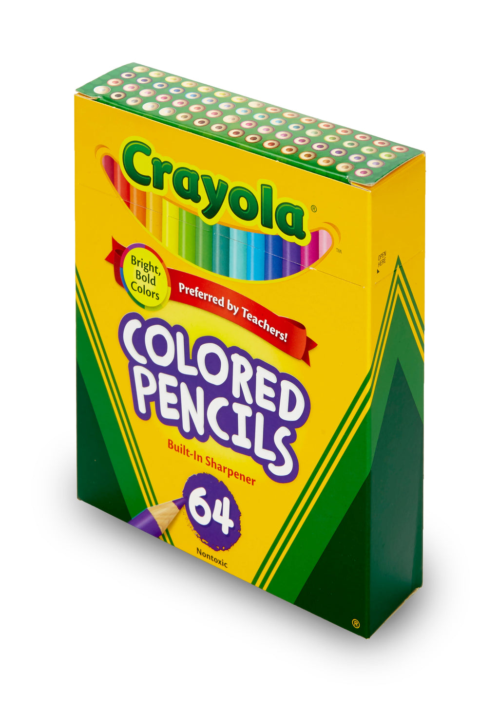 Crayola Colored Pencil Set, 64-Colors