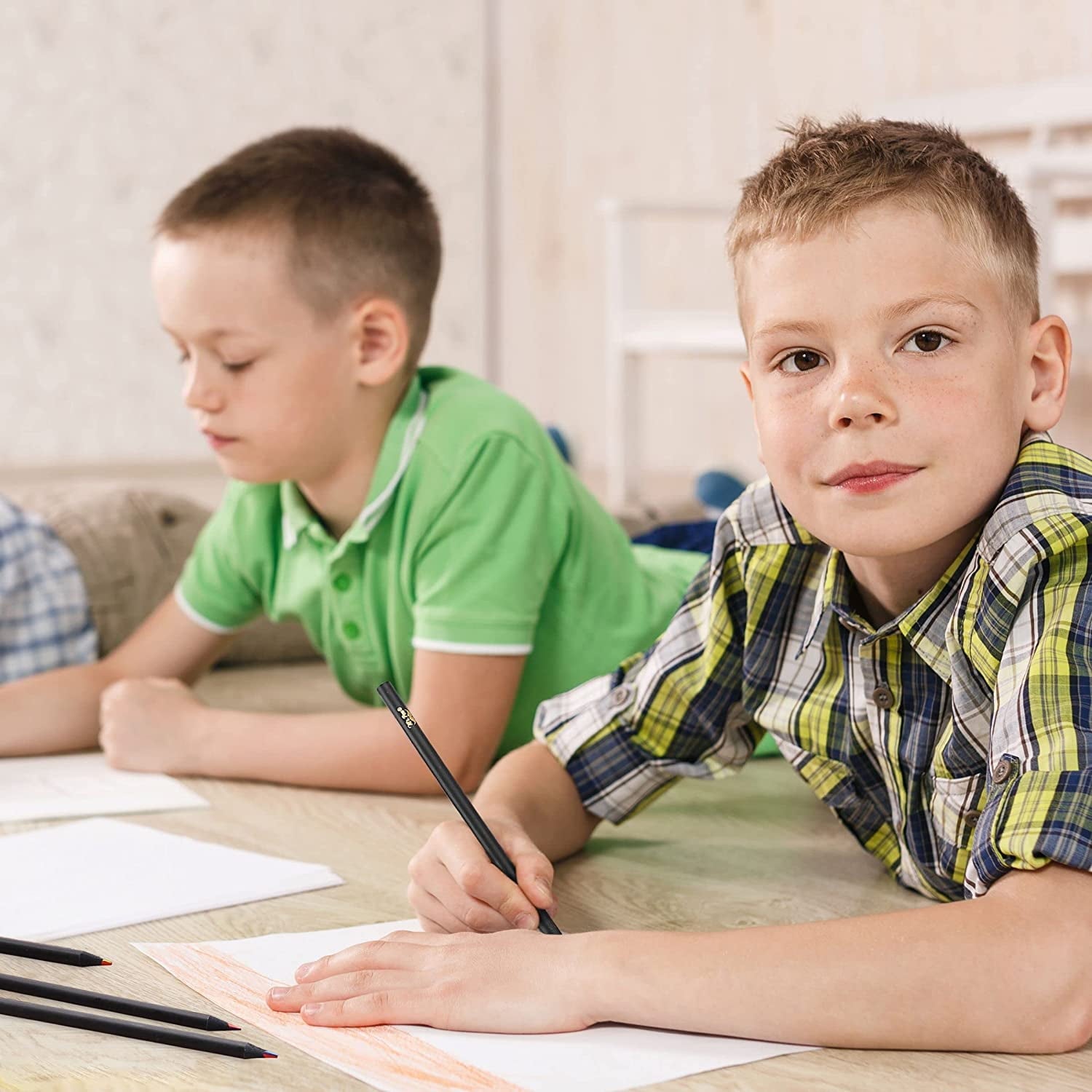 Mr. Pen- Rainbow Pencils, 12 Colors, 7 Color in 1 Rainbow Colored Pencil with Sharpener, Fun Pencils for Kids,