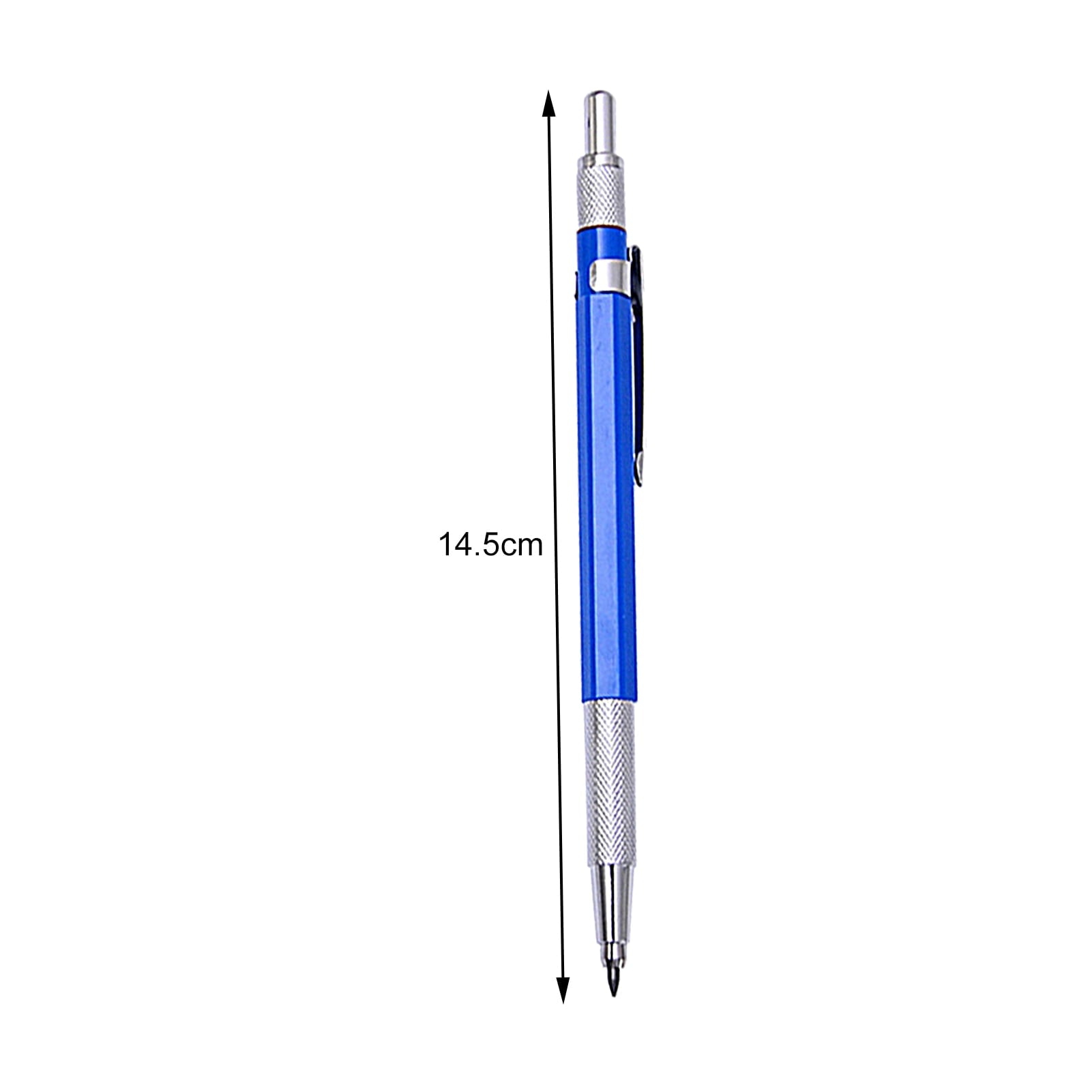 Naturegr 1 Set Solderer Pencil Ergonomic Automatic Metal Smooth Drawing Carpenter Pencil for Engineer